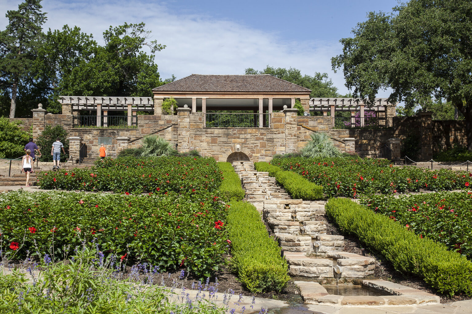 Fort Worth Botanic Garden Rose Garden Restoration Bennett Partners 